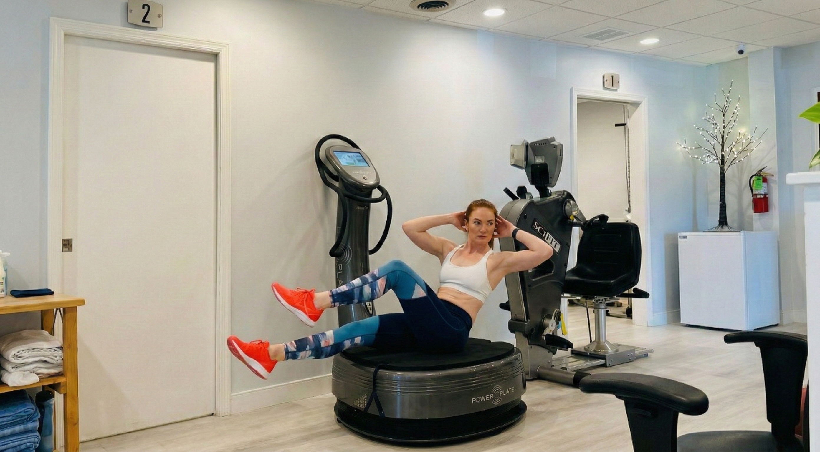 Power Plate Pro7 in use at Madalian Wellness